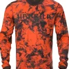Wildboar Pro L/S T-Shirt AXIS MSP® Orange Blaze/Shadow Brown-Härkila Fashion