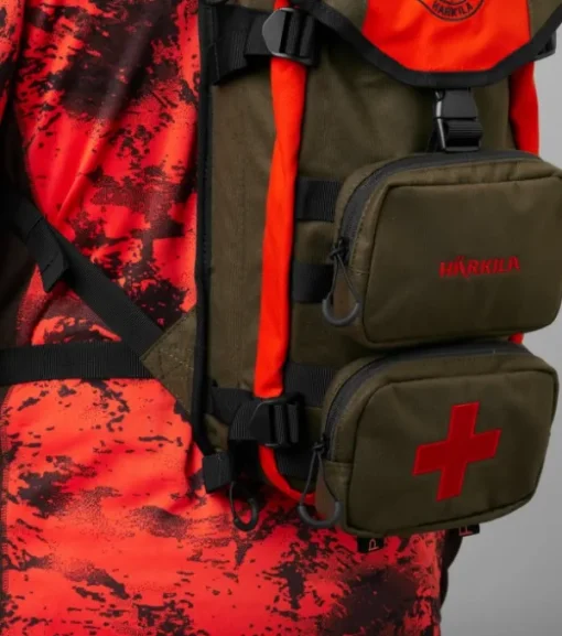 Wildboar Pro metsästysreppu, 12 L, tummanvihreä/oranssi-Härkila Sale