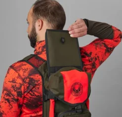 Wildboar Pro metsästysreppu, 12 L, tummanvihreä/oranssi-Härkila Sale
