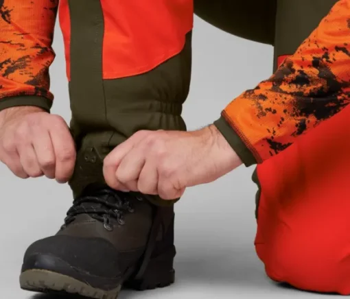 Härkila Wildboar Pro säärystimet, oranssi/vihreä Online