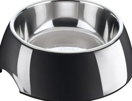 Bowl Melamin koirankuppi, 350 ml, Black-HUNTER Sale