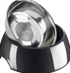 Bowl Melamin koirankuppi, 700 ml, Black-HUNTER Sale
