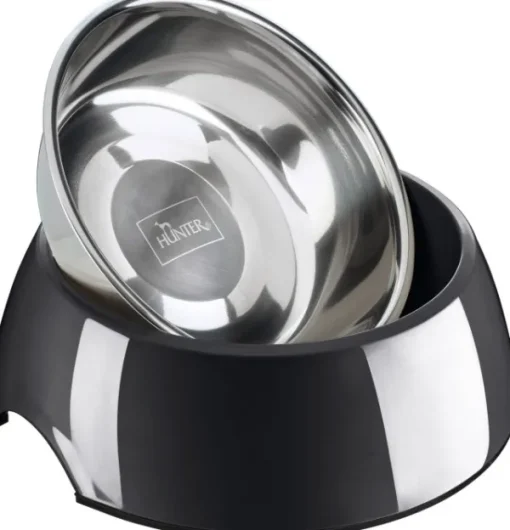 Bowl Melamin koirankuppi, 350 ml, Black-HUNTER Sale