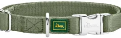 Inari Collar Alu-Strong koiran kaulapanta, 30 - 45 cm, Linden Green-HUNTER Sale