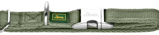 Inari Collar Alu-Strong koiran kaulapanta, 40 - 55 cm, Linden Green-HUNTER Clearance