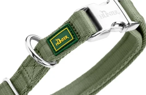Inari Collar Alu-Strong koiran kaulapanta, 40 - 55 cm, Linden Green-HUNTER Clearance