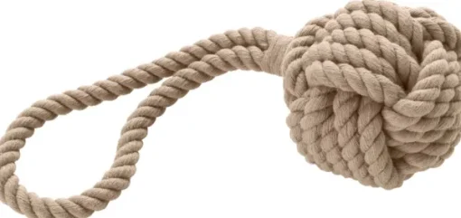 Inari Toy Dog Ball koiran heittolelu, M, Tan-HUNTER Fashion