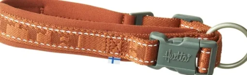 Casual Collar ECO kaulapanta, 20 - 45 cm, ruskeaoranssi-Hurtta Fashion