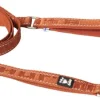 Hurtta Casual Reflective Leash ECO talutushihna, 180 cm, ruskeaoranssi New