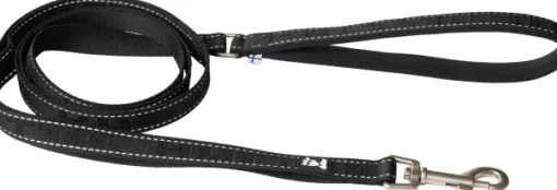 Hurtta Casual Reflective Leash ECO talutushihna, 180 cm, musta Discount