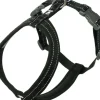 Hurtta Casual Y-Harness ECO valjaat, 30 - 55 cm, musta Outlet