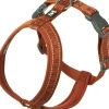 Hurtta Casual Y-Harness ECO valjaat, 80 - 100 cm, ruskeaoranssi New