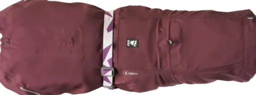 Hurtta Rainwear Mudventure Coat ECO sadetakki, 40-55 cm, Eggplant Best