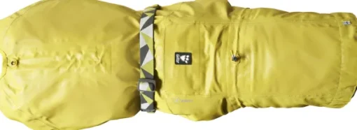 Hurtta Rainwear Mudventure Reflective Coat koiran sadetakki, 55-65 cm, Turmeric Discount