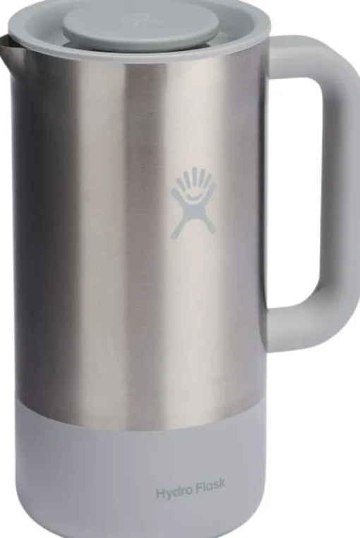 HydroFlask French Coffee Press kahvipuristin, 946 ml, harmaa Best