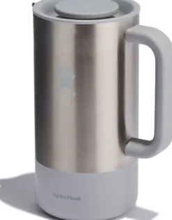 HydroFlask French Coffee Press kahvipuristin, 946 ml, harmaa Best
