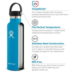 HydroFlask Standard Mouth Flex 710 ml Black Discount