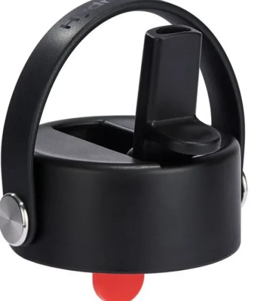 HydroFlask Wide Flex Straw Cap korkki, musta Best