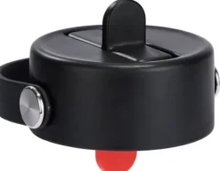 HydroFlask Wide Flex Straw Cap korkki, musta Best