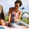 HydroFlask Wide Insulated Sport Bottle eristetty sporttipullo, 591 ml, tummansininen Hot