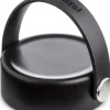 HydroFlask Wide Mouth Flex Cap Black New