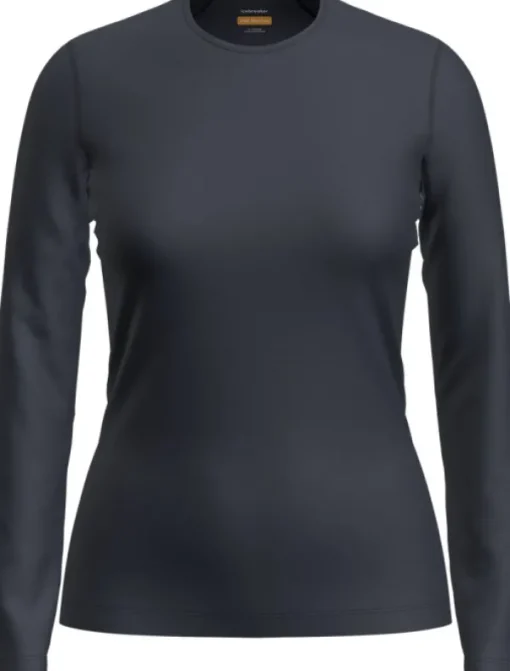 200 Oasis LS Crewe naisten kerrastopaita, Midnight Navy-Icebreaker Fashion