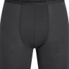 Anatomica Long Boxers bokserit, Black-Icebreaker Outlet