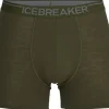 Anatomica merinovillabokserit, vihreä-Icebreaker Best