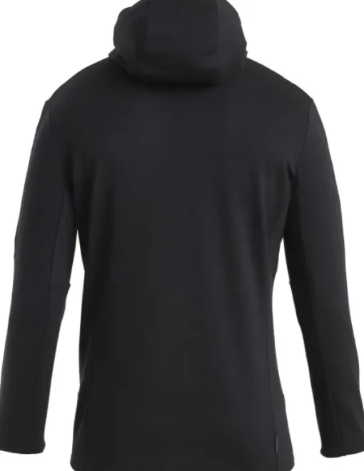 Mer 260 Quantum IV LS Zip Hoodie merinohuppari, Black-Icebreaker Clearance
