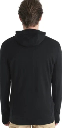 Mer 260 Quantum IV LS Zip Hoodie merinohuppari, Black-Icebreaker Clearance