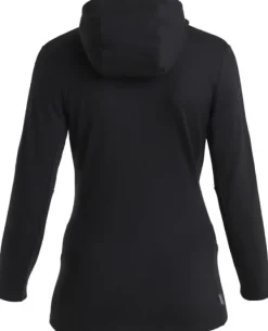 Mer 260 Quantum IV LS Zip Hoodie naisten huppari, Black-Icebreaker Discount