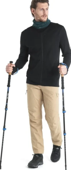 Mer 260 Quantum IV LS Zip Hoodie merinohuppari, Black-Icebreaker Clearance