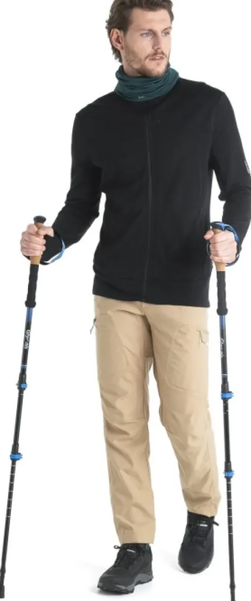Mer 260 Quantum IV LS Zip Hoodie merinohuppari, Black-Icebreaker Clearance