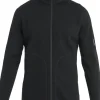 Mer 560 Realfleece Elemental II LS Zip paita, Black-Icebreaker Discount