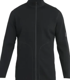 Mer 560 Realfleece Elemental II LS Zip paita, Black-Icebreaker Discount