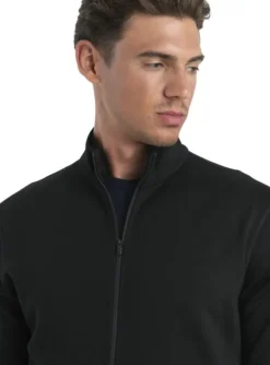 Mer 560 Realfleece Elemental II LS Zip paita, Black-Icebreaker Discount