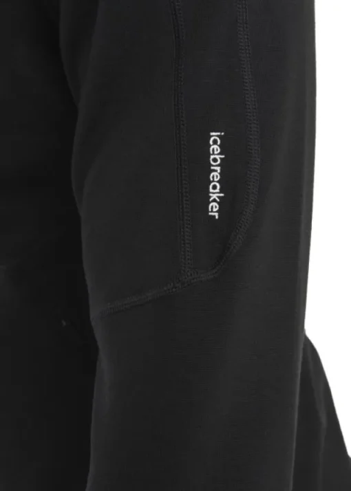 Mer 560 Realfleece Elemental II LS Zip paita, Black-Icebreaker Discount