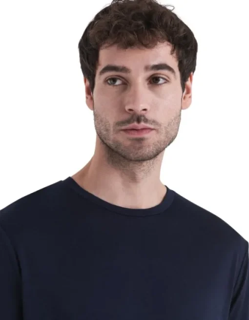 M's Merino 150 Tech Lite III SS Tee Midnight Navy-Icebreaker Online