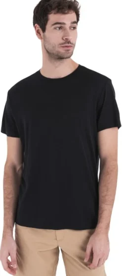 M's Merino 150 Tech Lite III SS Tee Black-Icebreaker Clearance