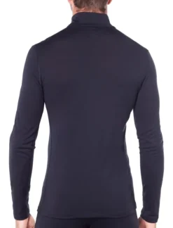 M's Oasis LS Half Zip 200 Black-Icebreaker Best
