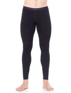 M's Tech Leggings 260 Black/Monsoon-Icebreaker Clearance
