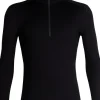M's Tech LS Half Zip 260 Black-Icebreaker Discount