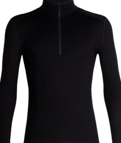 M's Tech LS Half Zip 260 Black-Icebreaker Discount