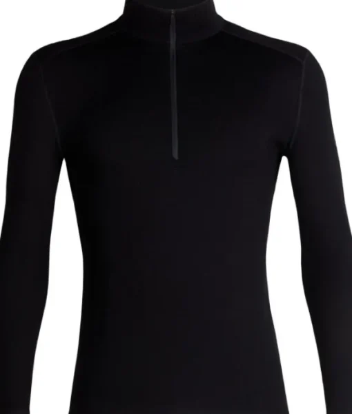 M's Tech LS Half Zip 260 Black-Icebreaker Discount