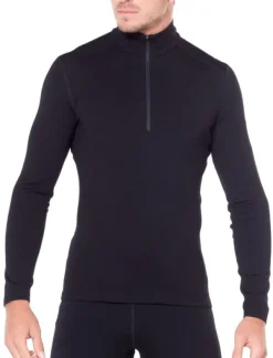M's Tech LS Half Zip 260 Black-Icebreaker Discount