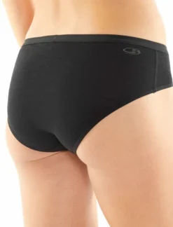 Icebreaker Siren Hipkini naisten alushousut, musta Fashion
