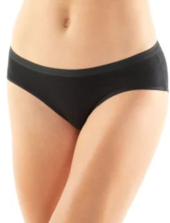 Icebreaker Siren Hipkini naisten alushousut, musta Fashion