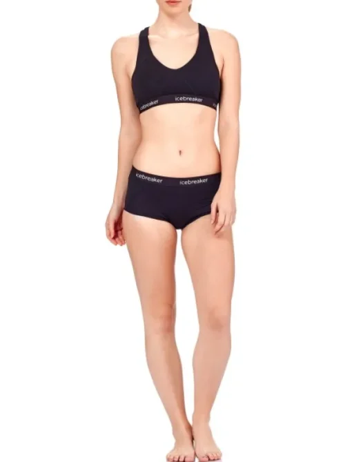 Sprite Hot Pants 150 naisten alushousut, musta-Icebreaker New