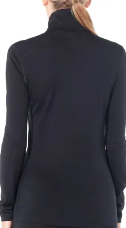 Icebreaker W's 200 Oasis LS Half Zip Black Outlet