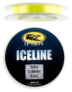 Iceline siima pilkintään, 50 m, 0,35mm-IFish Discount